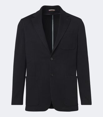 Canali Single-breasted wool blazer