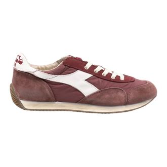 Diadora Heren, Schoenen, Bruin, Maat: 41 1/2 EU Leer
