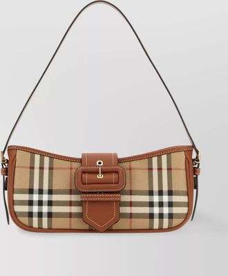 Burberry check shoulder bag