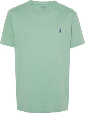 Polo Ralph Lauren Polo Pony-embroidered T-shirt - men - Cotton - S - Green