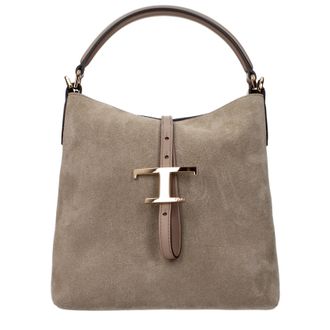 Tod's Tods Damess Handtassen Su&egrave;de Bruin