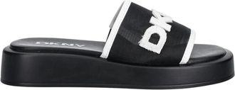 DKNY Orion Logo Mesh - Dames - Sandalen - Zwart - 38 EU - Schoenen