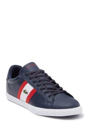 Lacoste Grad Vulc 120 Low Top Sneaker in 092 Nvy/wht at Nordstrom Rack, Size 13