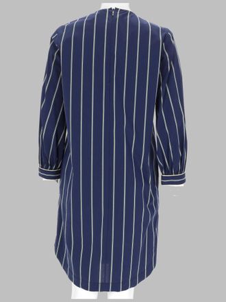 Fay Cotton Blend Midi Dress - Blue