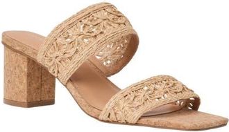 Andr&eacute; Assous Rocio Sandal in Natural/Natural at Nordstrom, Size 6.5