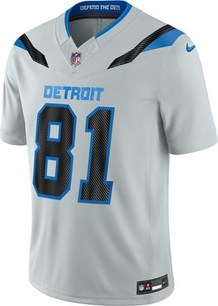 Nike Calvin Johnson Detroit Lions Rivalries Collection Nike Mens Dri-FIT NFL Limited Jersey in Grey | 37NM0JFLW1K-BJU
