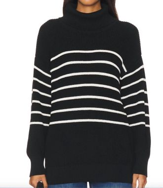 525 america Elise Oversized Pullover Sweater In Multicolor