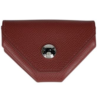 Herm&egrave;s Red Color Epsom Leather Coin Purse/Coin Case (Pre-Owned)