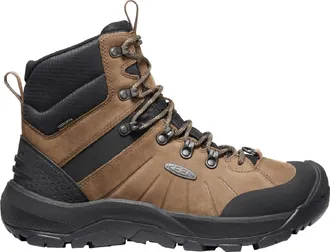 Keen Mens Revel IV Mid Polar Boots Brown 10.5