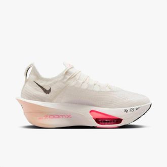 Nike Womens Alphafly Next 3 Shoe In Sail/black/crimson Tint