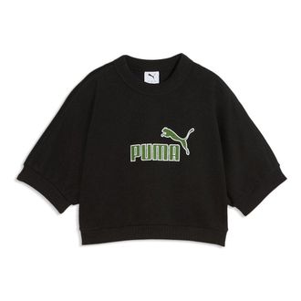 Puma (WMNS) PUMA Elevated Essentials Relaxed Sweatshirt PUMA Black 636645-01