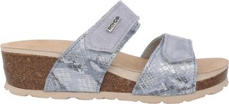 Rohde Grijze damessandaal voor de zomer - Dames - Sleehakken - Grijs - 43 EU - Schoenen