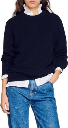 Sandro Cashmere sweater in Navy at Nordstrom, Size X-Large
