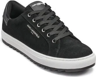 Karl Lagerfeld Logo Low Top Sneaker in Black at Nordstrom Rack, Size 11.5