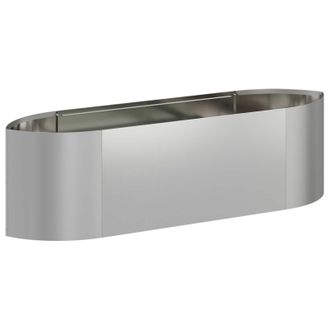 vidaXL Cama De Jard&iacute;n Elevada Acero Galvanizado 140 X 40 X 40 Cm Acero Vidaxl