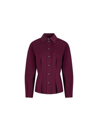 C&acirc;llas Milano Lucia Lantern sleeve shirt in Violet at Nordstrom, Size 10 It