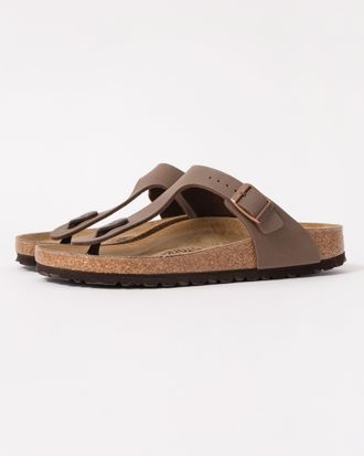 Birkenstock Womens Gizeh Mocha Flip Flop in Tan - Size UK 7.5