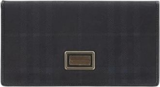 Burberry Pre-owned Wallets, female, Black, Size: ONE SIZE Pre-owned Leather Wallet