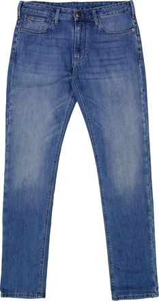 Emporio Armani J06 Slim-Fit Twill-Melange Jeans