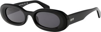 Off-white Unisex Sunglasses Amalfi Black Acetate