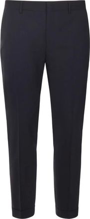 Be Able cuffed slim-leg trousers - Blue