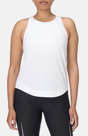 Sweaty Betty Breathe Easy Run Mesh Tank in White at Nordstrom, Size X-Small