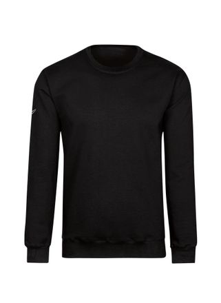 Trigema Sweatshirt TRIGEMA TRIGEMA Sweatshirt aus Biobaumwolle, Damen, Gr. XXL, schwarz, 75% Baumwolle (Biobaumwolle kbA), 25% Baumwolle (recycelt), Basic, Sw