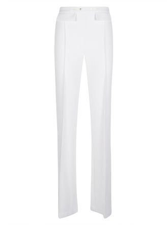 Elisabetta Franchi Essential Tailored Polyester-Blend Straight-Leg Pants