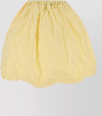 Prada voluminous taffeta skirt balloon silhouette