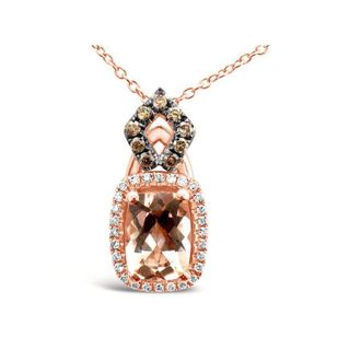 Le Vian Ladies Semi Precious Fashion Pendant in 14k Strawberry Gold