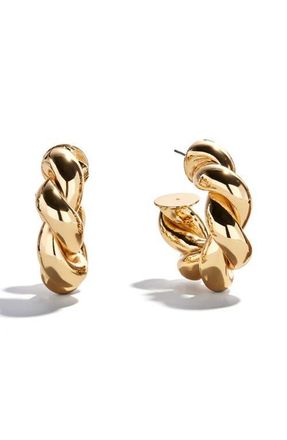 BaubleBar Auren Twist Earrings in Gold at Nordstrom