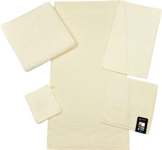 ROSS Seiftuch »Cashmere feeling« mit Wellen-Bordüre