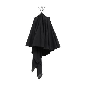 Jacquemus Short Dresses, female, Black, Size: XS La Robe Triangle Courte