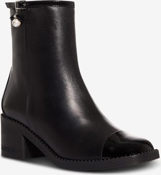 Jimmy Choo London Stiefeletten aus Nappaleder mit Blockabsatz Adry 60