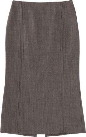 Maison Margiela Wool Midi Skirt