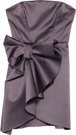 Viktor & Rolf Abito corto con fiocco - Viola