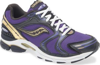 Saucony ProGrid Triumph 4 Sneaker in Purple/Gold at Nordstrom, Size 10.5