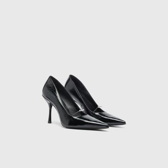Diesel D-Jewels - Pumps in naplak leather - Heels - Woman - Black