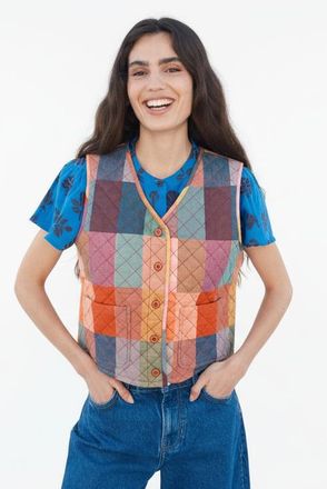 Ace & Jig Quilted and Reversible Vest in Glossary at Nordstrom, Size Xxx-Large