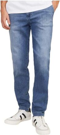 Jack & Jones Jack & Jones, Slim-fit Jeans, male, Blue, Size: W32 L32 Modern Slim Fit Jeans