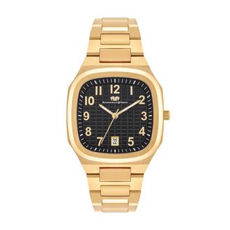 Rhodenwald & Söhne Mens Male Stainless steel Watch 43,0 x 51,0 - Gold - One Size