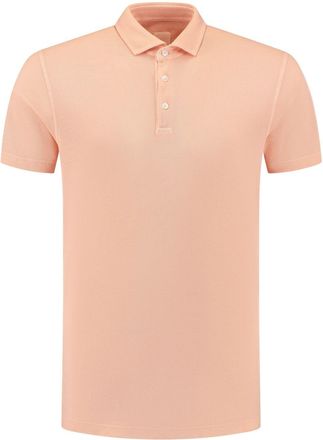 Fedeli Gebreid poloshirt - Oranje