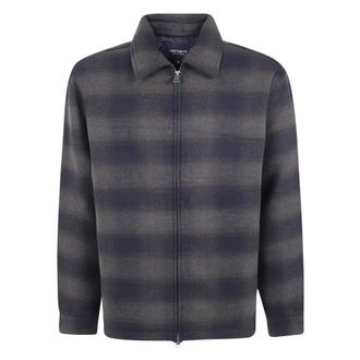 Carhartt Work in Progress Alton Check Jacket - - Jackets - Uomo - Verde - S