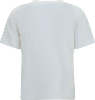 Burberry Womens White Cotton T-Shirt