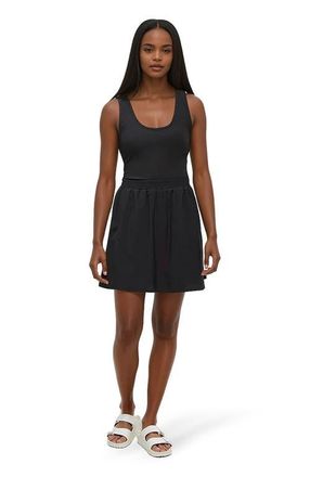 tentree Ashby Dress in Meteorite Black at Nordstrom, Size X-Large