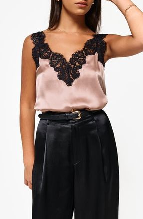 Cami NYC Silk Camisole in Mink at Nordstrom, Size Xx-Small