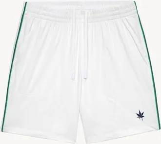 Boast 7 Tipped Peak Performance Short in White Green Navy at Nordstrom, Size Xx-Large