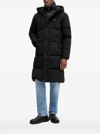 Guess Co hooded padded coat - Black