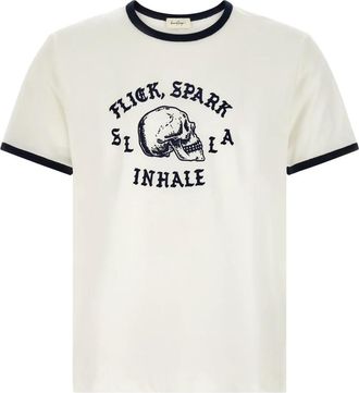 Second/Layer Light Cotton T-Shirt - Heren - T-shirts - Wit - XL - Katoen - Tops
