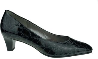 Gabor Leren Pumps - Dames - Pumps - Grijs - 37 EU - Leer - Schoenen
